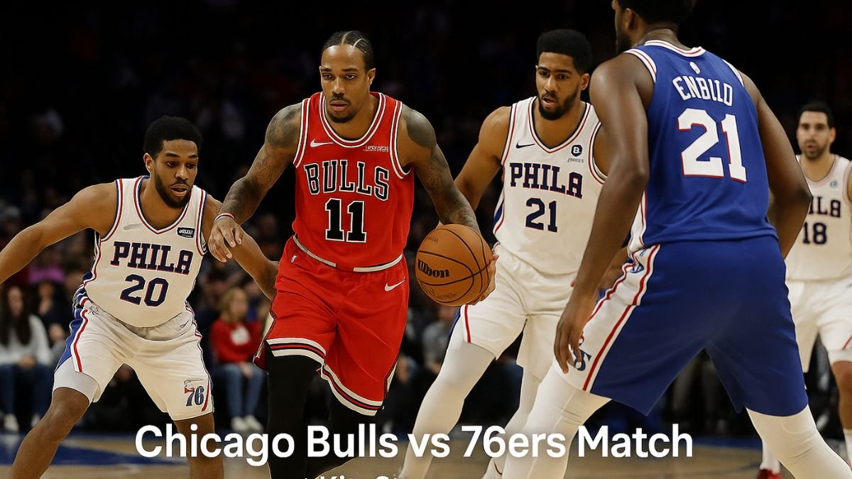 Chicago Bulls vs Philadelphia 76ers Match Player Stats