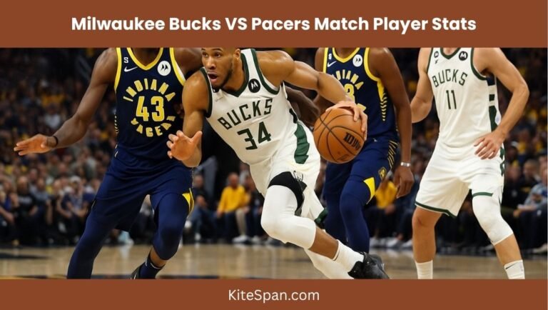 Milwaukee Bucks VS Pacers Match Player Stats