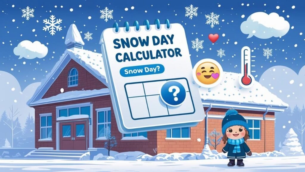 Snow Day Calculator Find Out If School Is Cancelled Tomorrow